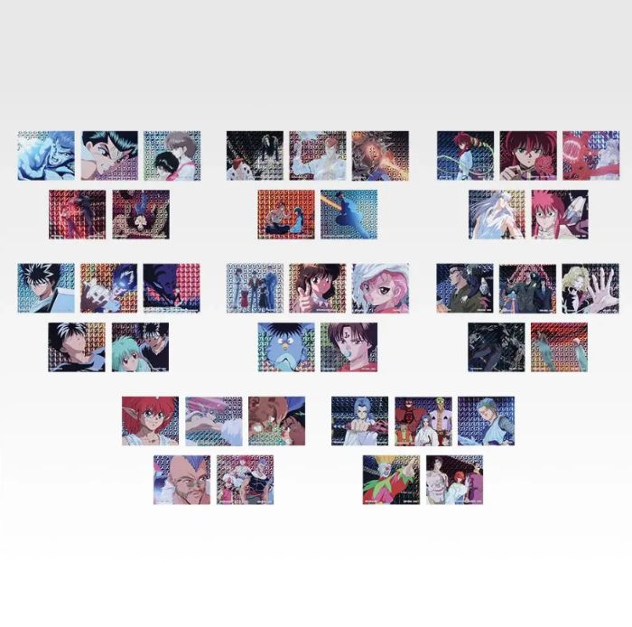 幽遊白書一番くじ　G賞　フレークプリズムステッカー