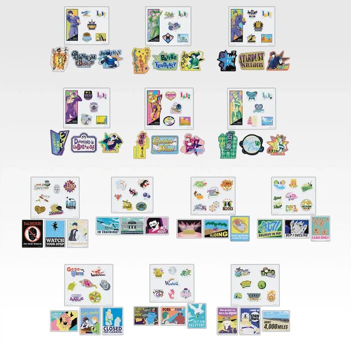 ジョジョ一番くじ L賞 ステッカーコレクション