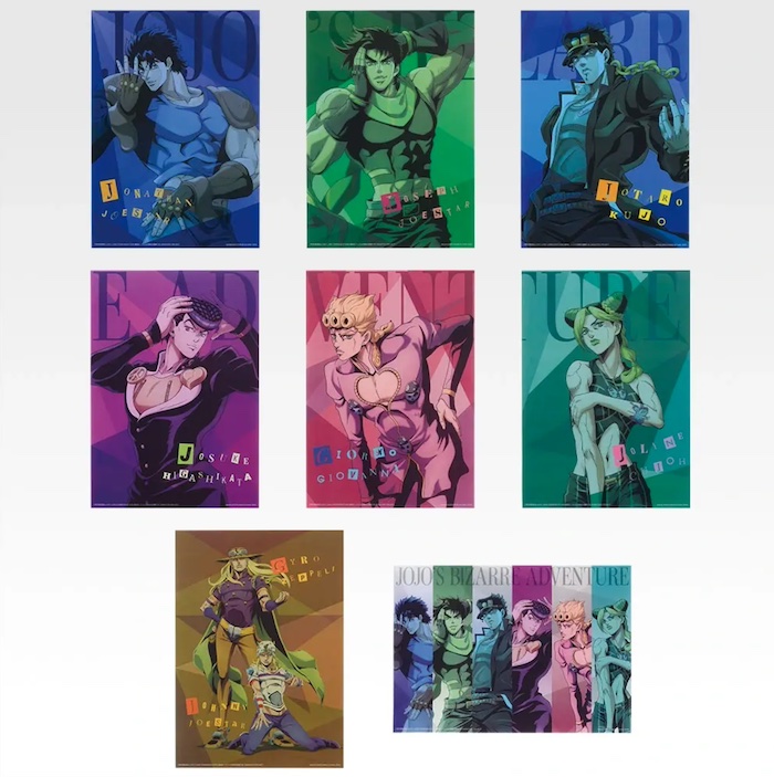 ジョジョ一番くじ K賞 クリアポスター