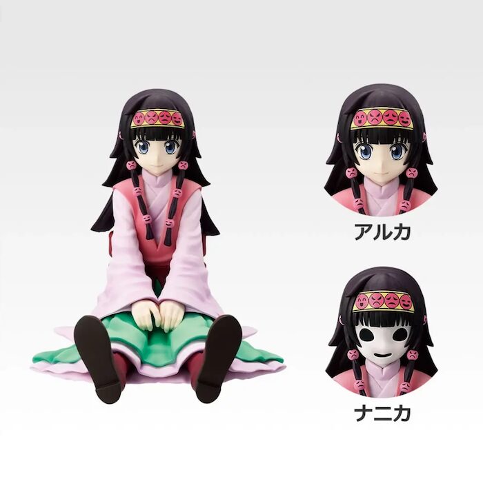 ハンターハンター一番くじ　E賞　アルカ=ゾルディック/ナニカのフィギュア