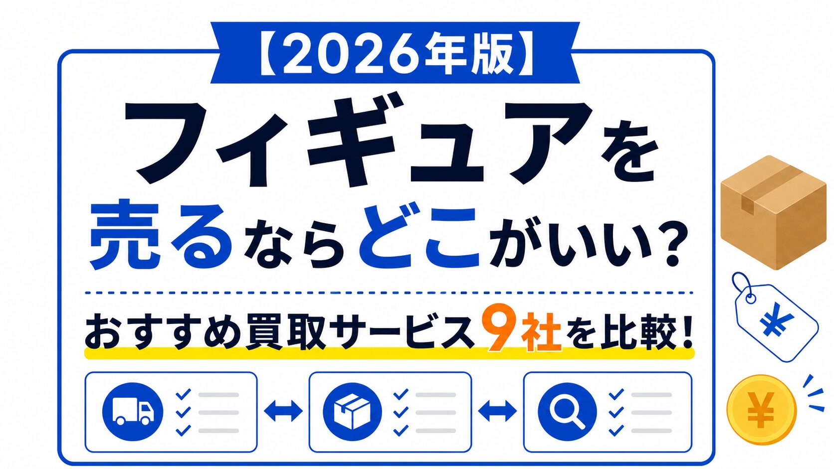 フィギュア売却 おすすめ記事 アイキャッチ