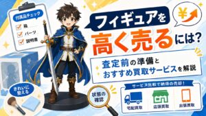 フィギュアを高く売るには？解説記事アイキャッチ