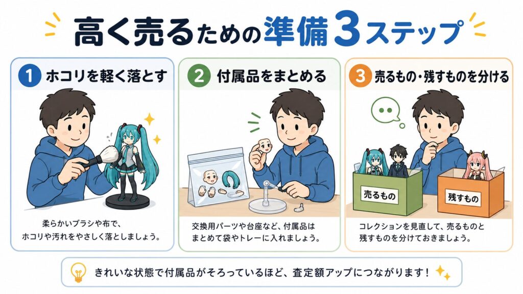 査定前にやっておきたい準備