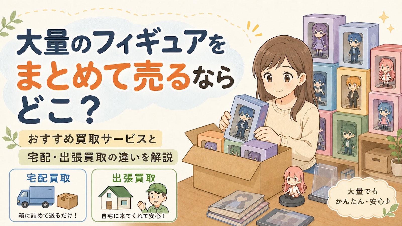 フィギュア大量整理　解説記事アイキャッチ
